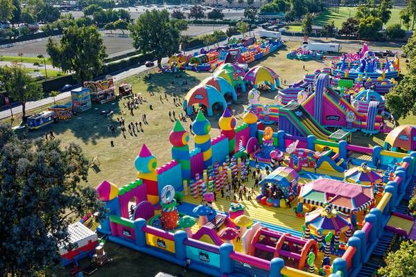 World’s largest bounce house comes to Gwinnett County