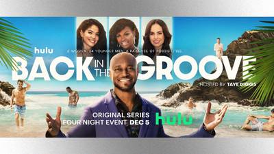 Get a room: Check out Taye Diggs in the trailer to the reality dating series 'Back in the Groove'