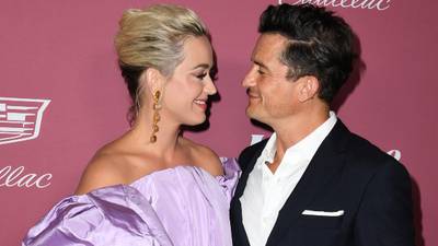 Katy Perry praises "hero" fiancé Orlando Bloom for his work in Ukraine
