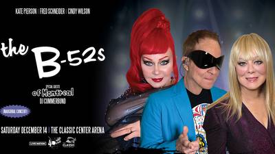 Your chance to win four tickets to The B-52′s at The Classic Center Arena in Athens! 