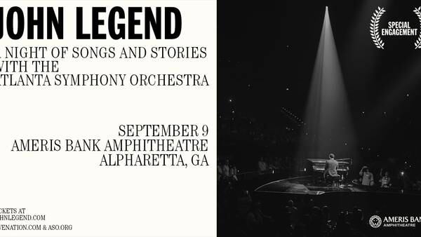 Tad, Drex, & Kara have your chance to win tickets to John Legend with Atlanta Symphony Orchestra!