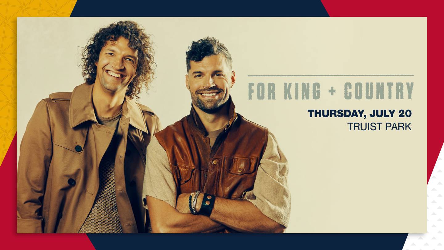 Win Tickets to the Braves PostGame Concert with For King and Country and Meet the Band! B98.5 FM