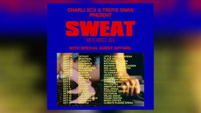 Troye Sivan & Charli XCX hitting the road together on the Sweat tour