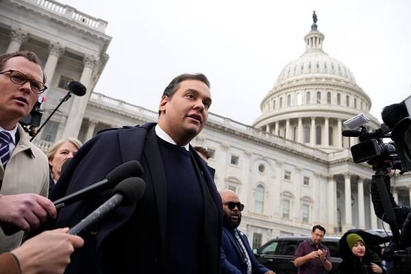Photos: George Santos expelled from Congress in historic vote