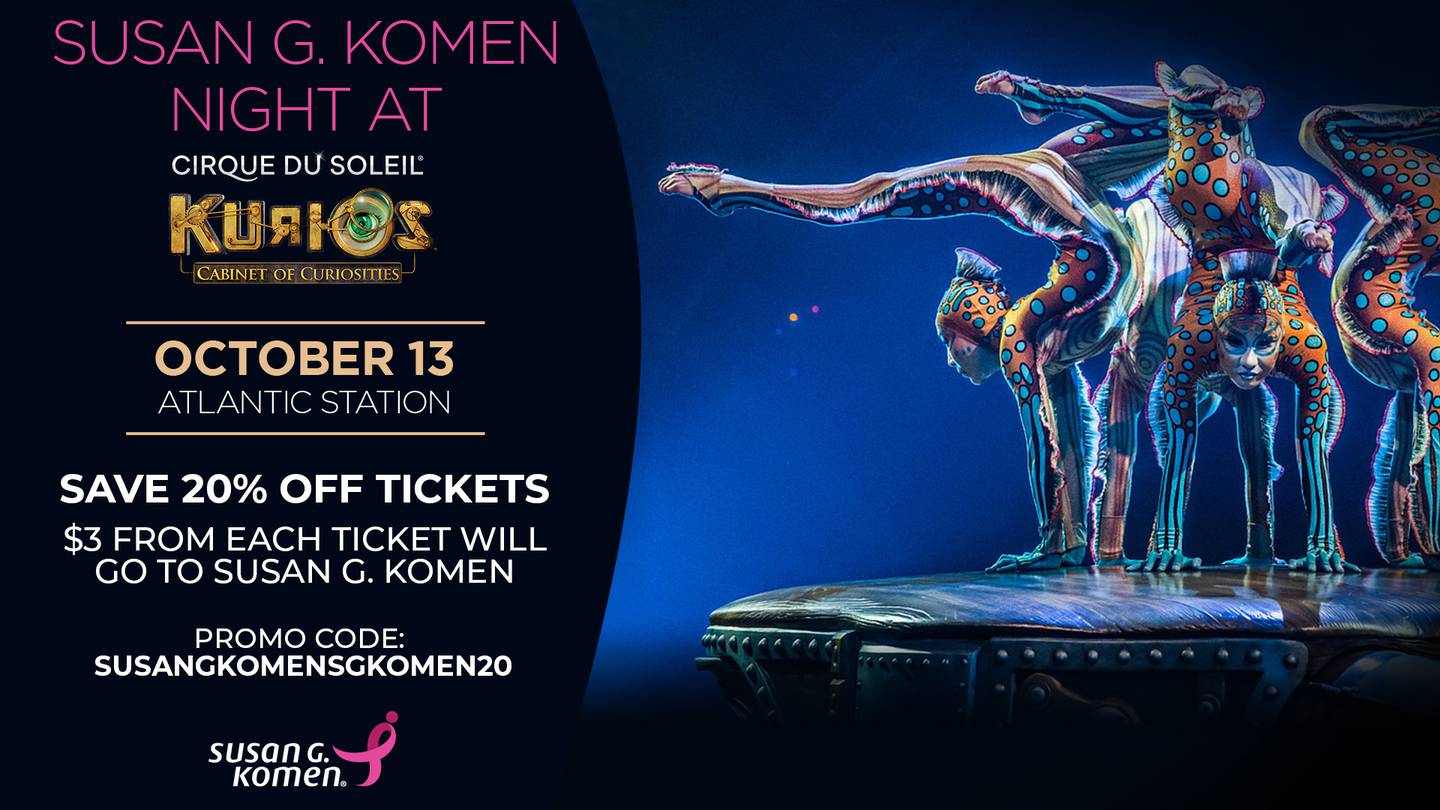 Susan G. Komen Night at Kurios - Cabinet of Curiosities, by Cirque du Soleil