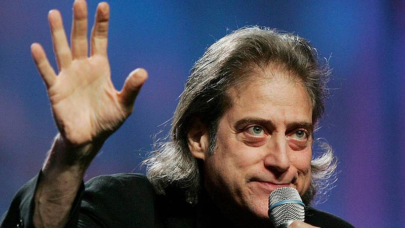 LAS VEGAS - JULY 27:  Comedian/actor Richard Lewis hosts the Video Software Dealers Association's award show at the organization's annual home video convention at the Bellagio July 27, 2005 in Las Vegas, Nevada.  (Photo by Ethan Miller/Getty Images)