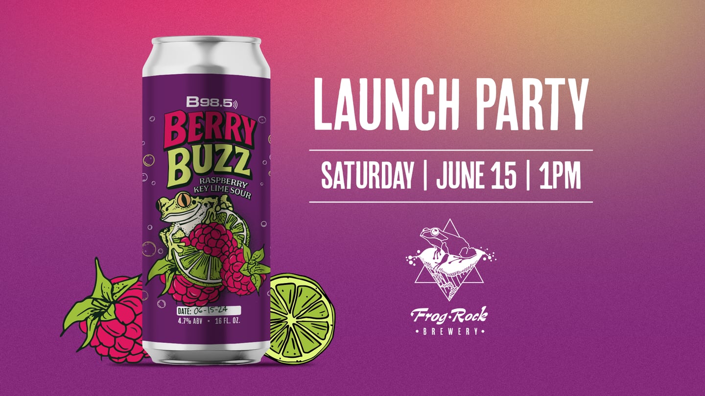 B98.5 Berry Buzz Launch Party: Frog Rock Brewery