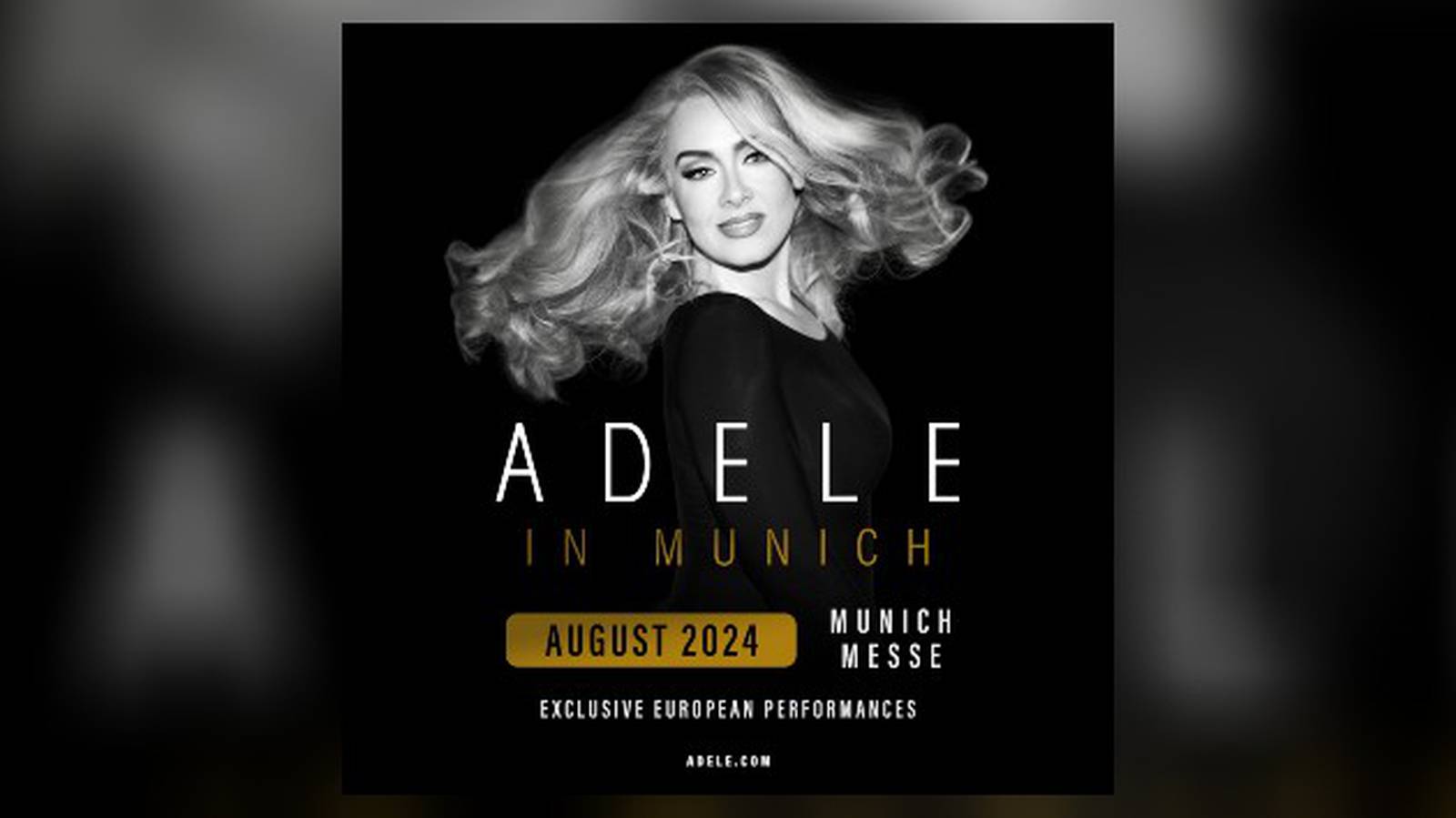 "Hello," Germany! Adele's Munich concerts kick off Friday B98.5 FM