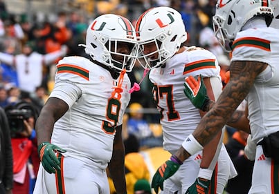 Miami Hurricanes Football ACC Football Pittsburgh Panthers Football CFP