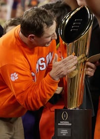 2017 CFP National Championship Clemson Tigers Alabama Crimson Tide