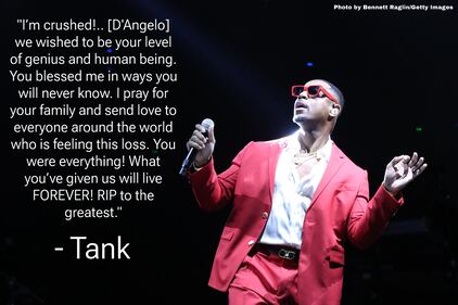 Celebrities Pay Tribute to D'Angelo