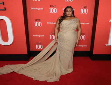 NEW YORK, NEW YORK - APRIL 25: Da'Vine Joy Randolph attends the 2024 TIME100 Gala at Jazz at Lincoln Center on April 25, 2024 in New York City.  (Photo by Dimitrios Kambouris/Getty Images for TIME)