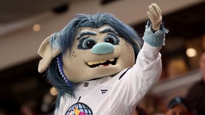 Bouy, the Seattle Kraken mascot