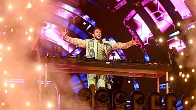 Zedd performs onstage at the 2025 Coachella Valley Music And Arts Festival on April 13, 2025 in Indio, California. (Photo by Katie Flores/Billboard via Getty Images)