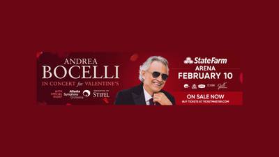 Register HERE For Your Chance To Win VIP Tickets to Andrea Bocelli!